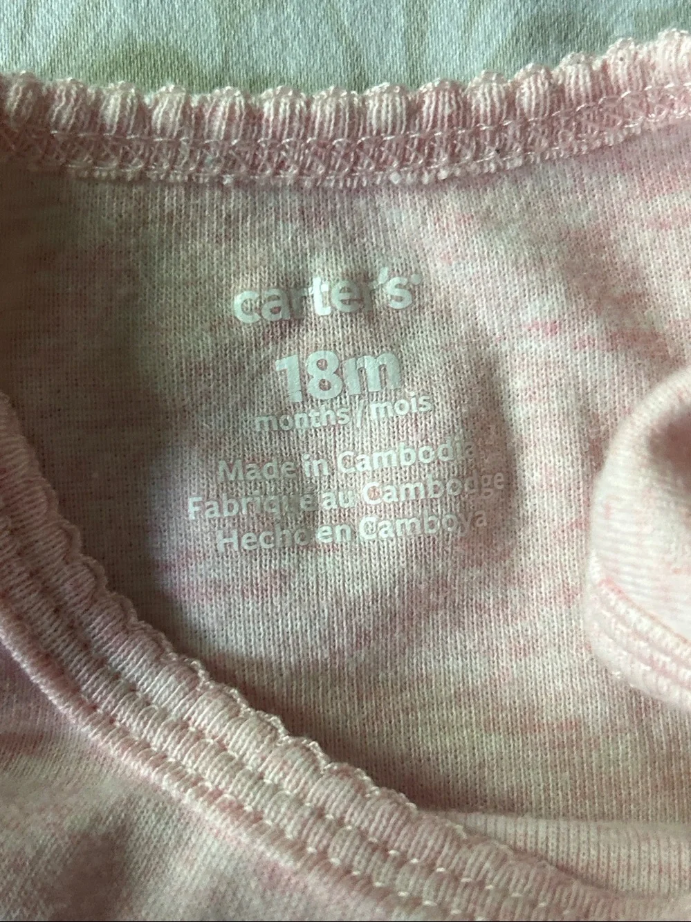 Carter's Light Pink 
